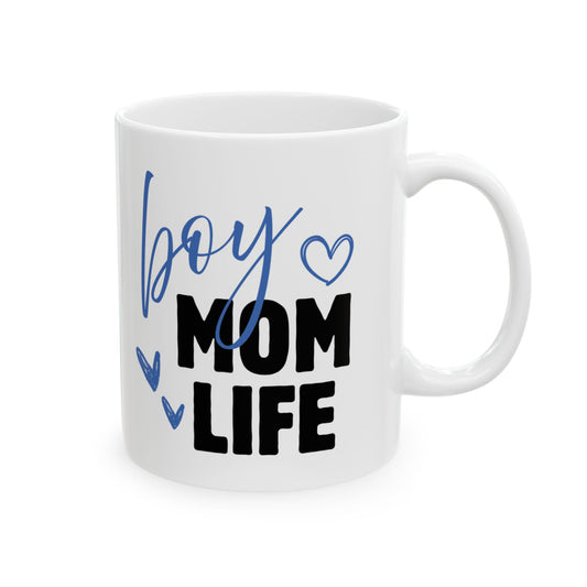 Boy Mom Life Mug