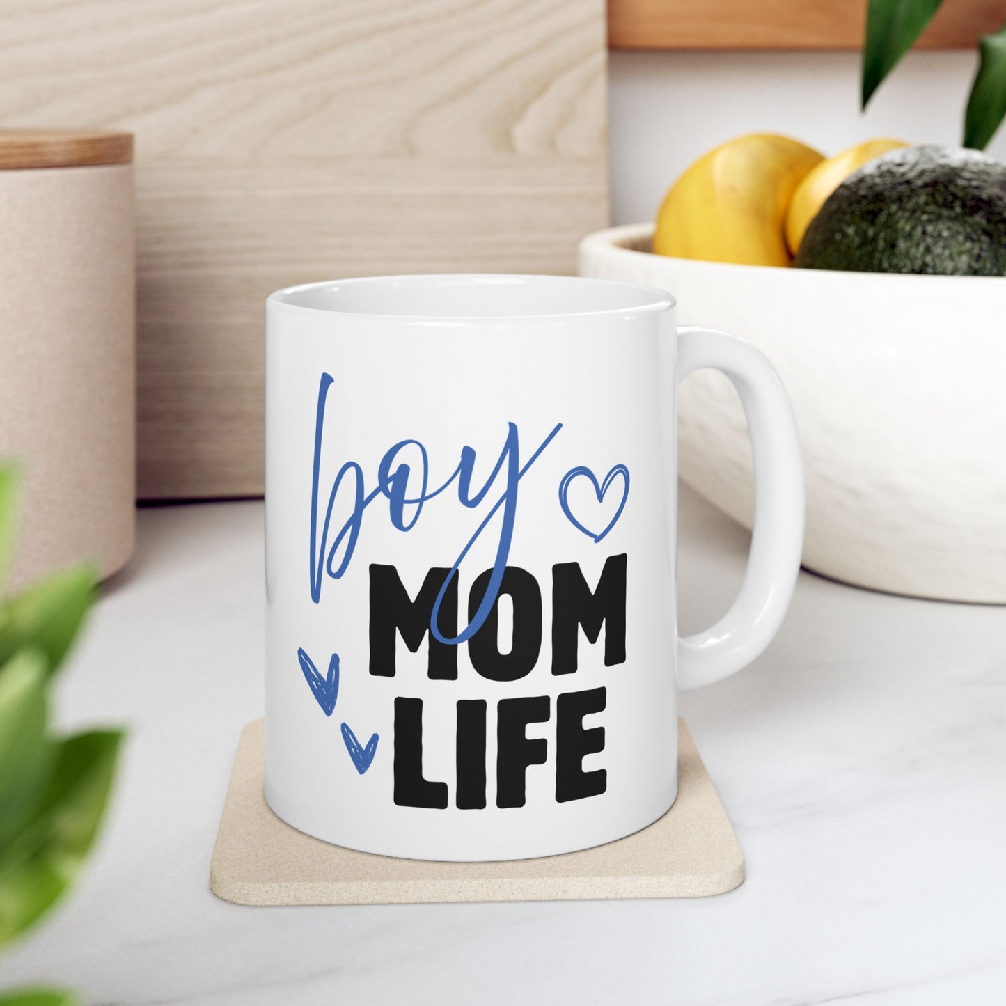 Boy Mom Life Mug